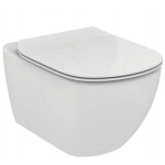 SET Унитаз подвесной с инсталляцией Ideal Standard Tesi Aquablade + клавиша Oleas M2